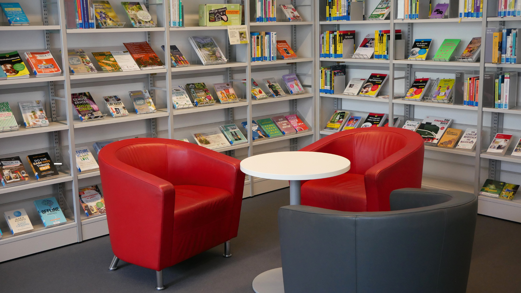 Stadtbibliothek Westend Sitzecke