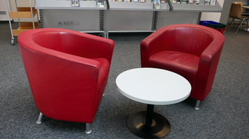 Stadtbibliothek Hadern Sitzecke