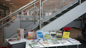 Stadtbibliothek Hadern Treppe